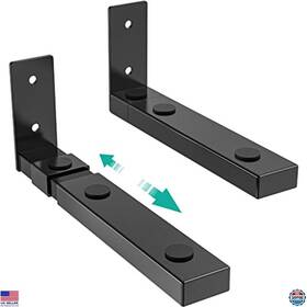 B076tqb1hy Stanley Universal Center Channel Speaker Wall Mount Holds Up To 30 Lbs Black