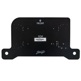 Stinger 609098900683 Jluampbrktp Amp Bracket For Mounting Under Passenger Side Seat Co