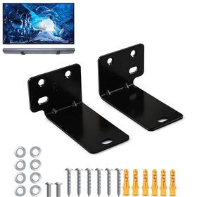 Suixing 786784838151 Universal Wall Mount With Hardware Kit Sound Bar Mounts Mounting Bracket Comp