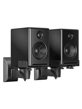 Spm201sb Suptek Small Dual Side Clamping Bookshelf Speaker Wall Mounting Bracket For Su