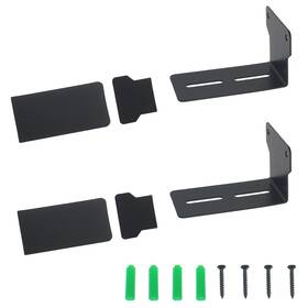 Sycziohu 768795951562 Sound Bar Mounts Under Tv Wall Mount Brackets With Hardware Kit For Universal