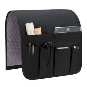 Sysov 385606538974 Sofa Armrest Organizer Remote Control Holder For W13ftft X L33ftft Black