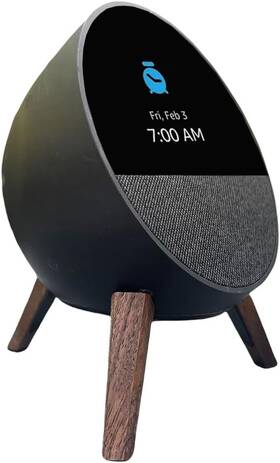 Taojavin 445008277260 Wooden Stand With Slicone Pad Feets For Echo Spot Wood Tripod Ellips