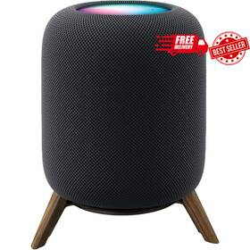 Taojavin 445013798743 Real Wood Desktop Tripod Stand For Homepod 1 And 2 Sturdy Stable Woo