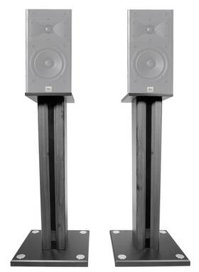 Technical Pro 613815730316 Pair 26 Inch Bookshelf Speaker Stands For Jbl Arena 120 Speakers
