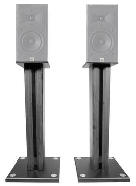 Technical Pro 613815730323 Pair 26 Inch Bookshelf Speaker Stands For Jbl Arena 130 Speakers
