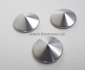 Tnf-ss-3 Tenferfeet Small Silver Tenderfeet - Set Of 3 Loudspeaker Amplifier Spikes/cones