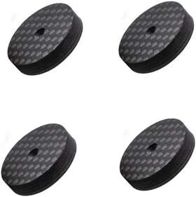 Tertullus 313095980981 4pcs Carbon Fiber Speaker Audio Isolation Feet Spike Pads