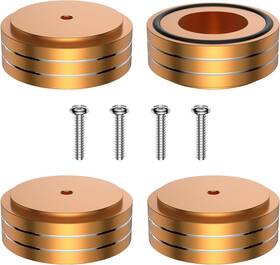 Tertullus 726084111394 4 Pcs Speaker Feet Aluminum Hifi Turntable Isolation Aluminu