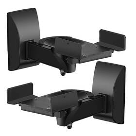 Tnp Products 843354117525 Bookshelf Speaker Wall Mount Brackets With Dual Side Clamping - Universal