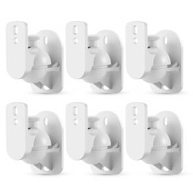 Tnp Products Wht 3 Universal Satellite Speaker Wall Mount Bracket Ceiling Clamp With A