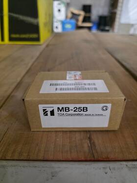 F-2000 Toa Mb-25b Speaker Mounting Bracket For Series Black New Factory Sealed