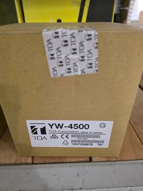 Yw-4500 Toa Wall Mount Bracket For Speakers New Factory Sealed