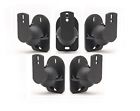 Tss1-b Technology Solutions 5 Pack Black Speaker Wall Mount Brackets For Brand Name Speakers 5055324012975
