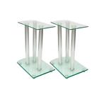 Tzv2419843467100ek Aluminum Speaker Stands Pcs Transparent Safety Glass