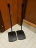 Ufs-20-lt-07 Bose Black Universal Floor Speaker Stands For Acoustimass Speakers