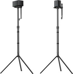 Ubca3 Ultimea 2-pack Universal Height-adjustable Speaker Stands Black Floor Stand