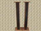 Unbranded Generic Custom Made Solid Oak Speaker Stands For Bookshelf Speakers 793795260079