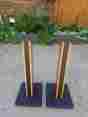 Us-24 Studio Tech Pair Cherry Speaker Stands Model Chb