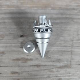 50042 Viablue Hs Spikes Silver For Speaker Turntable 1pc Replacement