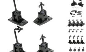 4330169806 Videosecu Universal Wall Ceiling Audio Mount For Home Theater Satellite 4 Pack