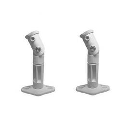 Dl-d5jl-m5d2 Videosecu 2 White Universal Satellite Speaker Mounts/brackets For Walls And Ceilings 1ei