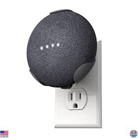 360722-ch-6efs-c1 Visit The 360 Electrical Store Powerclip Wall Mount For Google Nest Mini Charcoal - Space-saving Hub 2nd Gen
