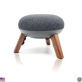 B0b8dxry4p Visit The Counlisha Store Real Wood Holder Compatible For Google Home Mini Nest 2nd Gen Small Secure