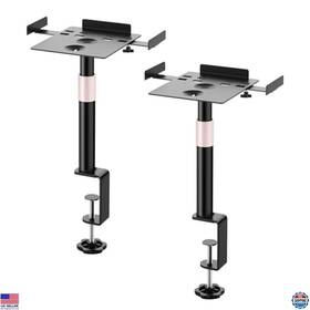 Sp-k06 Visit The Futrue-wolker Store Desk Clamp Studio Monitor Speaker Stands Set Of 2 Desktop Projector 25