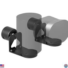 Hws1003bk Visit The Pegzone Store Premium Adjustable Wall Mount For Sonos Era 100 And 300 Speakers Black Finish