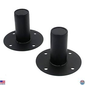 Add2003211832 Visit The T Tulead Store Dual Speaker Mount Bracket Set - Heavy-duty Pole Mounts Pack Of 2