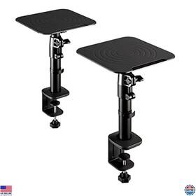 Sds003 Visit The Wali Store Sds003/it Adjustable Studio Monitor And Speaker Stands - Clamp-on Set Of 2 Black