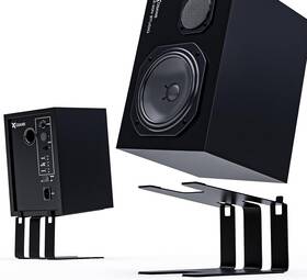 Vkherokv 744759325761 Ab-m Desktop Speaker Stands 1pair Studio Monitor Riser With Vibration