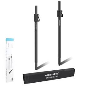 Vondynote 2 Carry Multi Speaker Pole For Subwoofer With Height Adjustment Fits M20 Threaded Mou