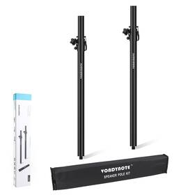 Qb-27 Vondynote Set Of 2 Speaker Poles For Subwoofer Height Adjustable Fit M20 Threaded Mount