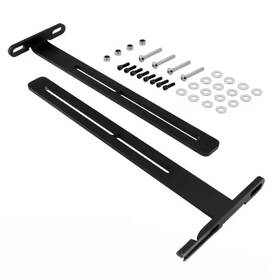 Vrbgify 744759756602 Universal T-shaped Soundbar Mounting Bracket For Golf Cart Roof Adjustable Steel