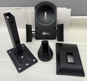 Wali 705353645259 Speaker Wall Mounts Dual Side Clamping Bookshelf Mounting Bracket For Larg