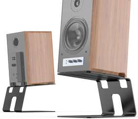 Sds002 Wali Desktop Speaker Stand 1 Pair Studio Monitor Riser With Vibration Black