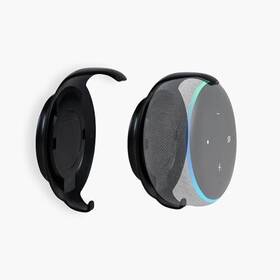 Wideplore 786784837185 Echo Dot Wall Mount Holder For 3rd Generation Built-in Cable Management Spac