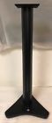 Ws24 Omnimount Omni Mount Black Top Wood Speaker Stand