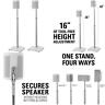 Wssa2-w1 Sanus Adjustable Height Wireless Speaker Stands Designed For 313048583511