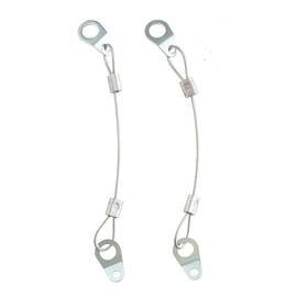 Safety-c-0445-2 Xchtx Speaker Safety Stainless Steel Cable Wire Rope For Ceiling Mounte