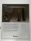 Xr200 Mcinosh Labs Mcintosh Oem Loudspeaker Product Brochure Mint