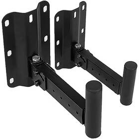 Yichuhaoxi 445007363315 Adjustable Pa Speaker Wall Mount Brackets Heavy Duty Support Up To 110lbs Black