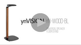 Ynvision 860008173478 Ynvision.design Wood Speaker Stands Pair Max 22 Lbs Per Stand