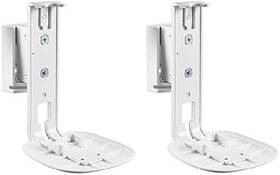 Yn-1wall-wh-2 Ynvision.design Adjustable Wall Mount Bracket Compatible With Sonos One Sl And Play 1 Speaker
