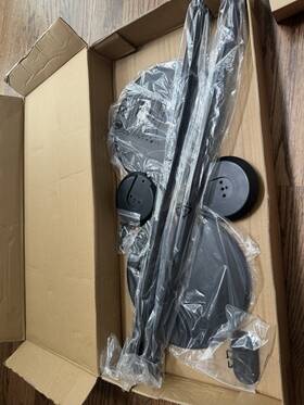 Yn-era-bl-2 Ynvision.design Fixed Height Floor Stands Compatible With Sonos Era 100 2 Pack