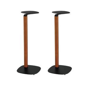 Yn-wood-bl2 Ynvision.design Wooden Universal Speaker Floor Stands 2 Pack Pair Speak