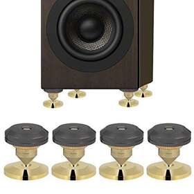Yosoo- 654936125209 4 Pcs Speaker Isolation Spikes Stand Feet Hifi Amp Cd Cone Base Pads