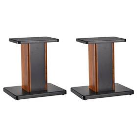 Zaplyte 745060453303 2 X Wood Speaker Stands 11.8 Inch 30cm Stand Hollowed